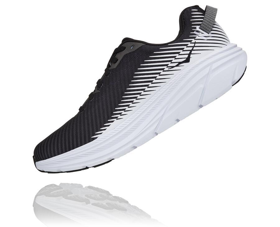 Hoka One One Koşu Ayakkabısı Erkek Siyah/Beyaz - Rincon 2 - QG0452168